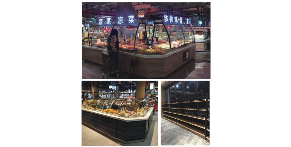 熟食面包货架
